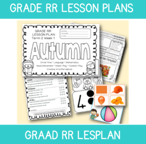 Grade RR Lesson Plan Term 2 Week 1: Autumn