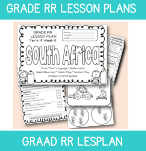 Grade RR Lesson Plan Term 4 Week 6: South Africa