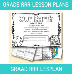 3 to 4 Year Old Lesson Plan: Term 3 Week 8: Our Earth