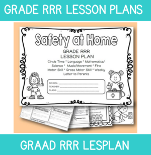 3 to 4 Year Old Lesson Plan: Term 2 Week 3: Safety at Home