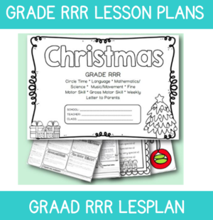 3 to 4 Year Old Lesson Plan: Term 4 Week 8: Christmas