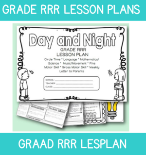 3 to 4 Year Old Lesson Plan: Term 4 Week 7: Day & Night