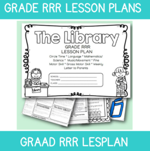 3 to 4 Year Old Lesson Plan: Term 4 Week 4: The Library