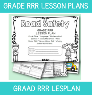 3 to 4 Year Old Lesson Plan: Term 4 Week 3: Road Safety