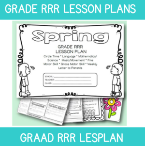 3 to 4 Year Old Lesson Plan: Term 4 Week 1: Spring