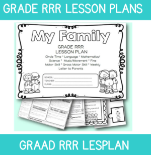 3 to 4 Year Old Lesson Plan: Term 1 Week 4: My Family