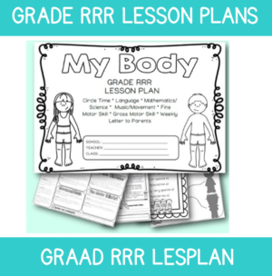 3 to 4 Year Old Lesson Plan: Term 1 Week 2: My Body