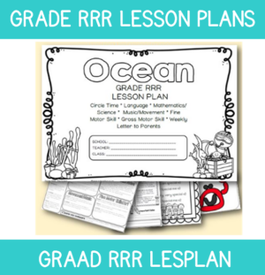 3 to 4 Year Old Lesson Plan: Term 3 Week 7: The Osean