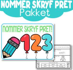 Werkboek: Nommer Skryf Pret