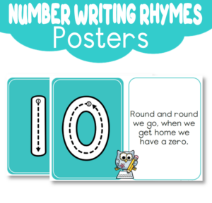 Rhyme: Number Writing