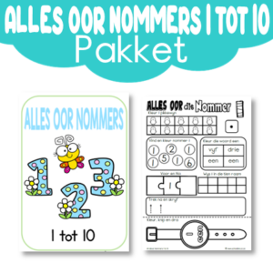 Werkboek: Alles oor die Nommers 1 tot 10