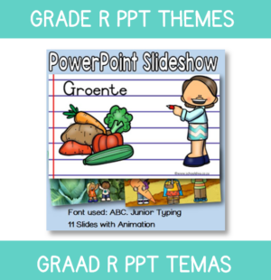 PowerPoint Graad R Groente