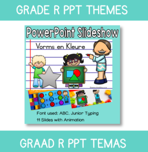 PowerPoint Graad R Vorms en Kleure