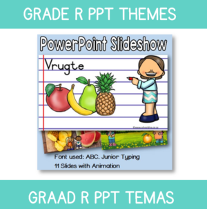 PowerPoint Graad R Vrugte