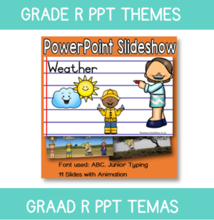 PowerPoint Grade R The Weather