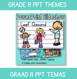 PowerPoint Graad R Leef Gesond