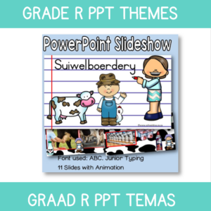 PowerPoint Graad R Suiwelboerdery