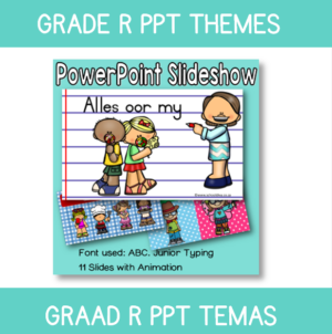 PowerPoint Graad R Alles oor My