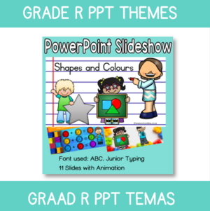 PowerPoint Grade R Shapes and Colours