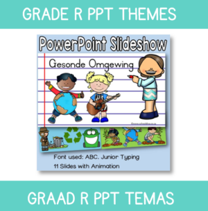 PowerPoint Graad R Gesonde Omgewing