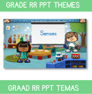 PowerPoint Graad RR Senses