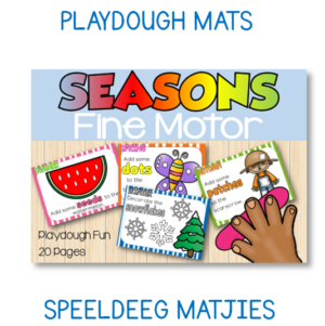 Seasons Playdough