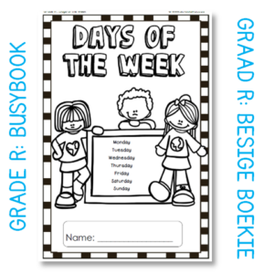 Grade R Activity Book: Days of the Week