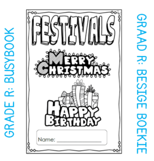 Grade R Activity Book: Festivals