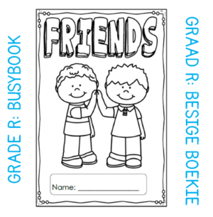 Grade R Activity Book: Friends