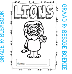 Grade R Activity Book: Lions