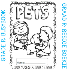 Grade R Activity Book: Pets