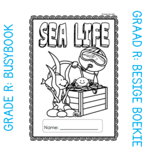 Grade R Activity Book: Sea Life