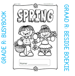 Grade R Activity Book: Spring