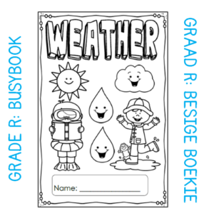 Grade R Activity Book: Weather