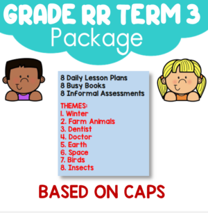 Grade RR Curriculum Term 3