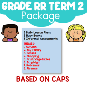 Grade RR Curriculum Term 2