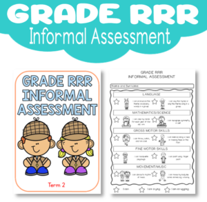 Grade RRR Informal Assessments Term 2