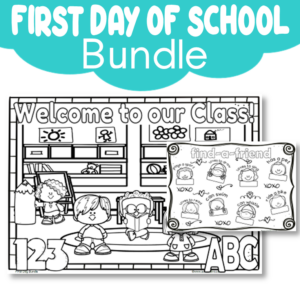 Workbook: First Day of School