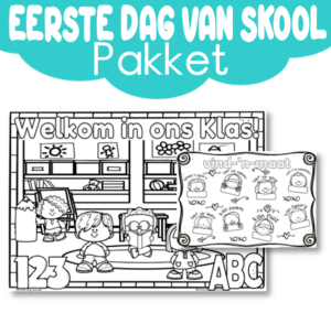 Werkboek: Eerste Dag van Skool