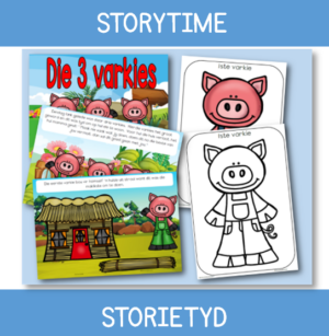 Storieboek: Die Drie Varkies