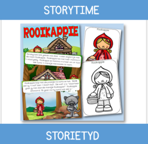 Storieboek: Rooikappie