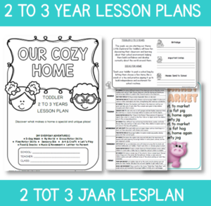 Toddler Lesson Plan: Our Cozy Home