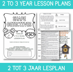 Toddler Lesson Plan: Shape Detectives