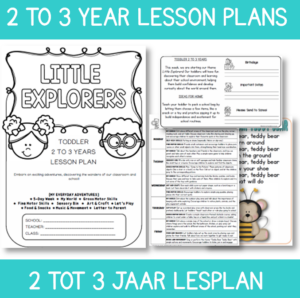 Toddler Lesson Plan: Little Explorers