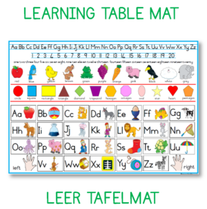 Grade R Placemat