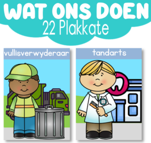 Plakkaat:  Wat ons Doen