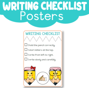 Poster: Writing Checklist