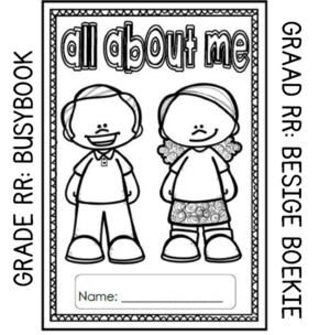 Grade RR Activity Book: All about Me