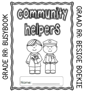 Grade RR Activity Book: Community Helpers