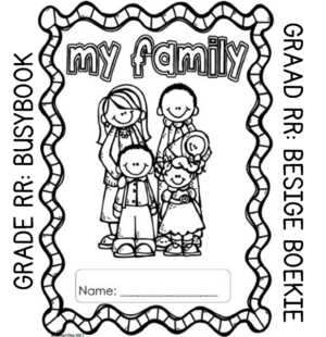 Grade RR Activity Book: My Family